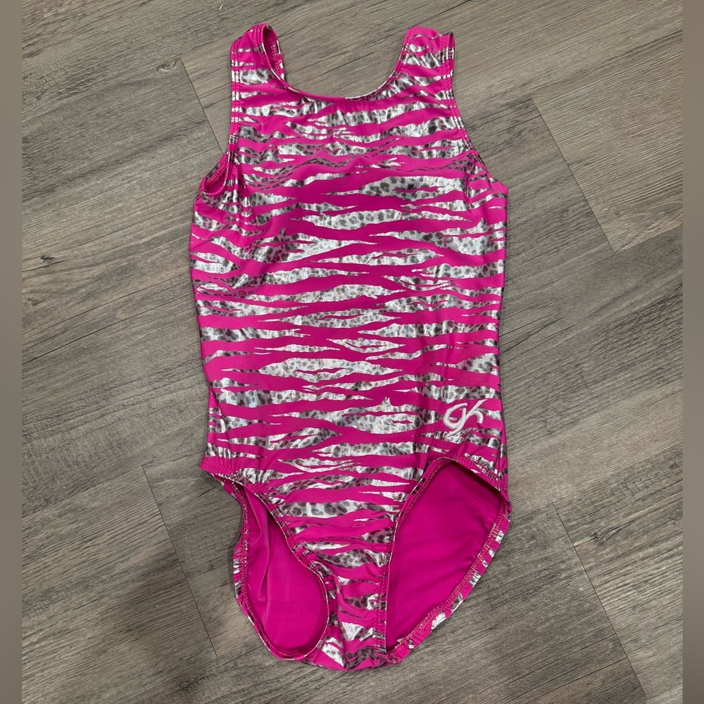 GK Elite CM gymnastics leotard in EUC!